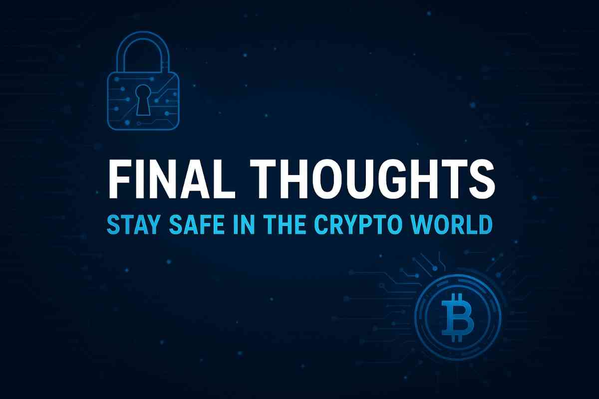 Cybersecurity-focused graphic showing common safety mistakes in CTO crypto participation.