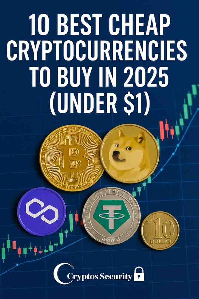 10 Best Cheap Cryptocurrencies to Buy in 2025 Under $1